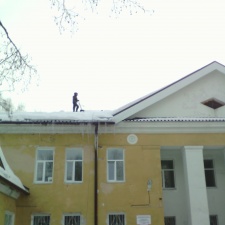 Очистка крыш от снега и наледи54